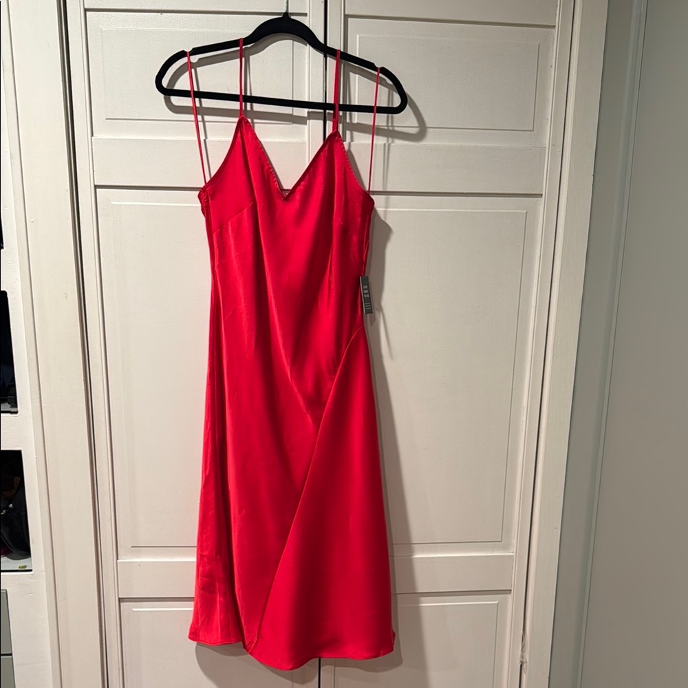 Elegant Red Women's Dress